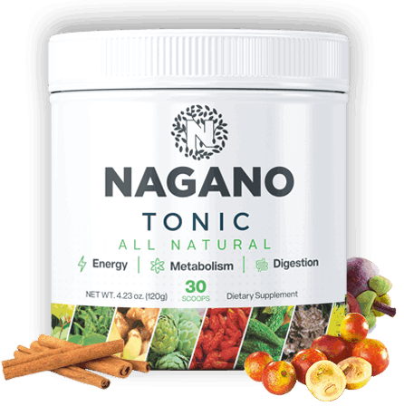 Nagano Lean Body Tonic single bottle with 100% natural ingredients